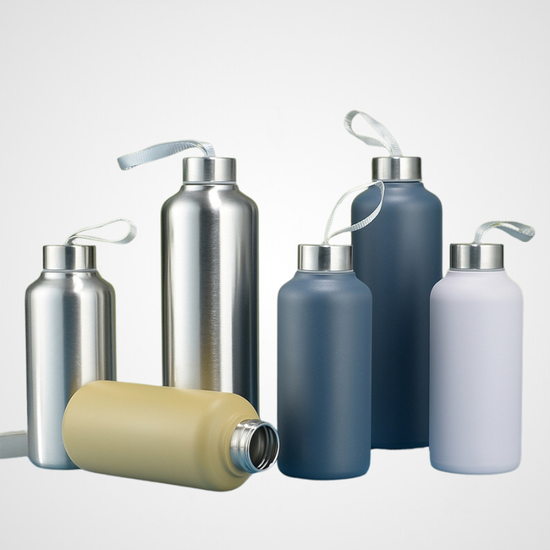 600ML 1000ML Double Wall Stainless Steel Vacuum Insulated Water Bottle