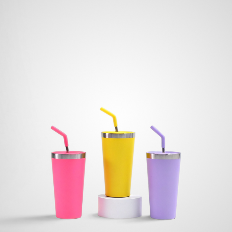 380/510ML Stainless Steel Vacuum Insulated Water Coffee Cup Powder Coated Tumblers Travel Mug