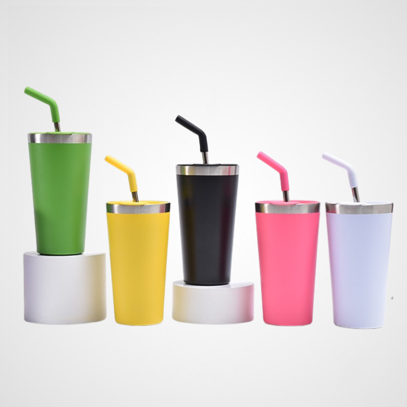 380/510ML Stainless Steel Vacuum Insulated Water Coffee Cup Powder Coated Tumblers Travel Mug