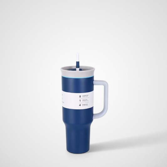 Leak Proof Tumbler Cups Stainless Steel Travel Tumbler Insulated 40oz Tumbler with Handle
