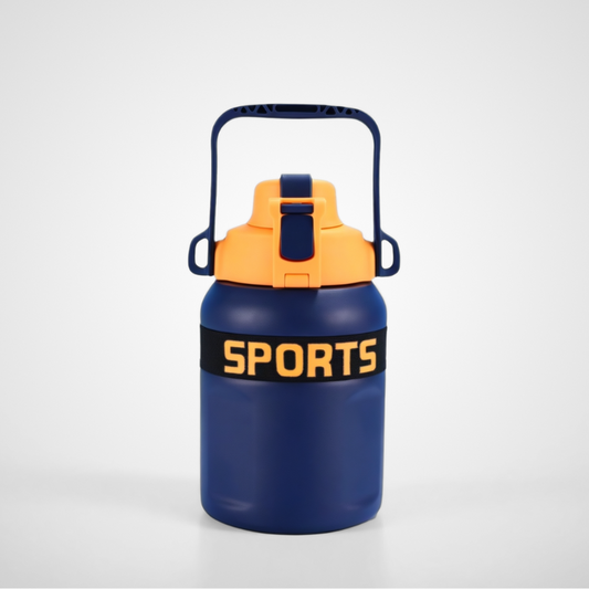 Large Capacity Stainless Steel Water Bottle Sports with Handle