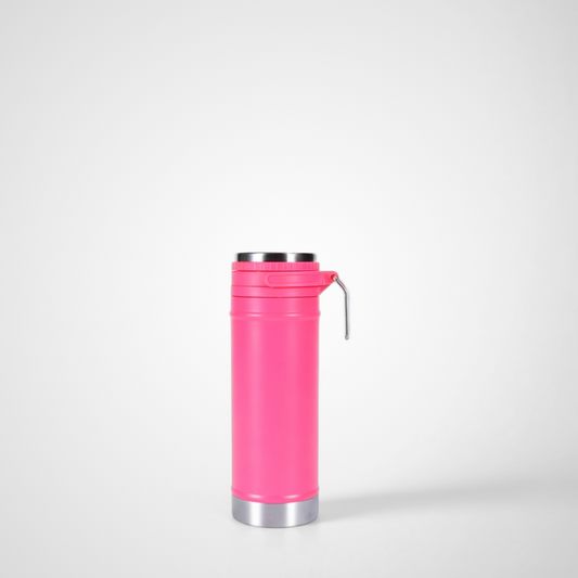 Eco-friendly 500ml 304 Stainless Steel Double-wall Vacuum Insulated Travel Design Thermal Water Bottle