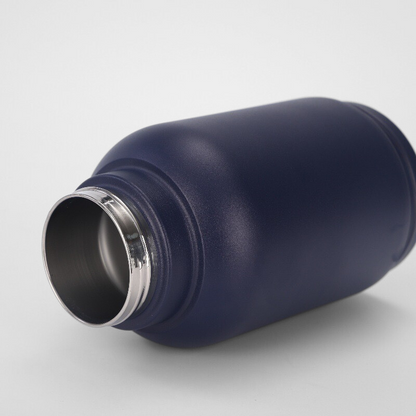 32oz Large Capacity Double Wall Vacuum Flask Stainless Steel Insulated Thermos Water Bottle With Handle